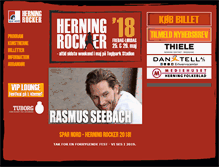 Tablet Screenshot of herning-rocker.dk